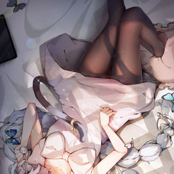 This is a pixiv picture whose title is 甜夕.