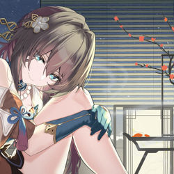 This is a pixiv picture whose title is 阮·梅.