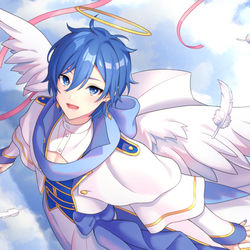 This is a pixiv picture whose title is earLy days-2023 Blue ver.-.