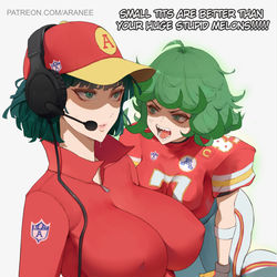 This is a pixiv picture whose title is Fubuki & tornado (I was bored).