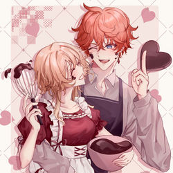 This is a pixiv picture whose title is Happy Valentines Day!.