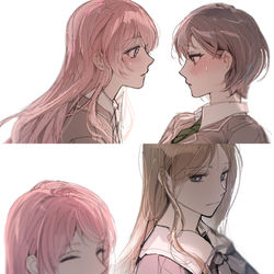 This is a pixiv picture whose title is MyGO.