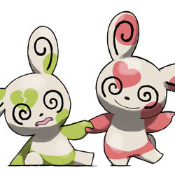 This is a pixiv picture whose title is Spinda.
