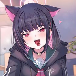 This is a pixiv picture whose title is 一緒にチョコ食べようか♡.