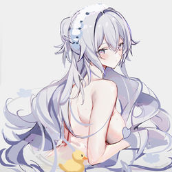 This is a pixiv picture whose title is 🛀.