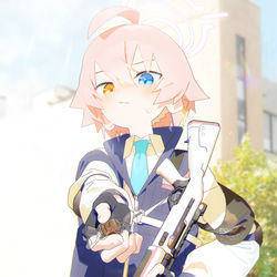This is a pixiv picture whose title is Valentine's Day ホシノ.