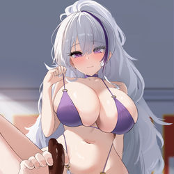 This is a pixiv picture whose title is 雲仙.