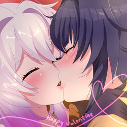 This is a pixiv picture whose title is Happy Valentine~.