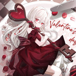 This is a pixiv picture whose title is ʜᴀᴘᴘʏ ᴠᴀʟᴇɴᴛɪɴᴇ ᴅᴀʏ.