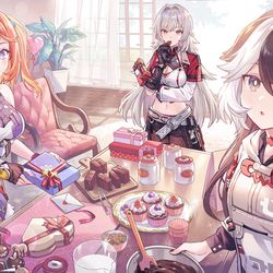 This is a pixiv picture whose title is バレンタイン.