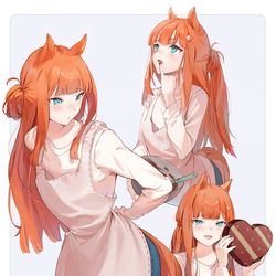 This is a pixiv picture whose title is スズカちゃん.