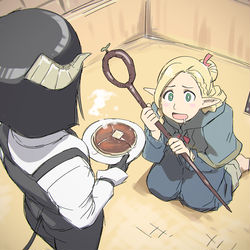 This is a pixiv picture whose title is 拷問飯.