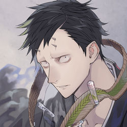 This is a pixiv picture whose title is 阿近さんをおしたい本.