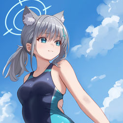 This is a pixiv picture whose title is シロコ.