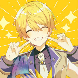 This is a pixiv picture whose title is えがお.