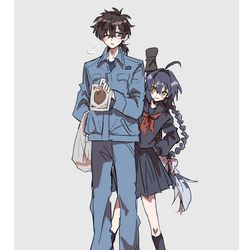 This is a pixiv picture whose title is 【腐】サムろぐ.