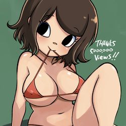 This is a pixiv picture whose title is 閲覧数500万記念。.