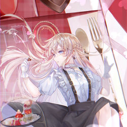 This is a pixiv picture whose title is in sweet box.