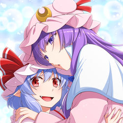 This is a pixiv picture whose title is パチュレミ.