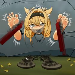 This is a pixiv picture whose title is [com]号角壁足.