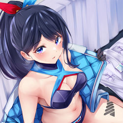 This is a pixiv picture whose title is 六花のフトモモ.