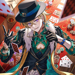 This is a pixiv picture whose title is アベンチュリン.