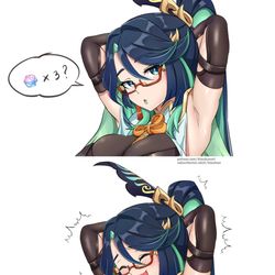 This is a pixiv picture whose title is Ticklish Xianyun.