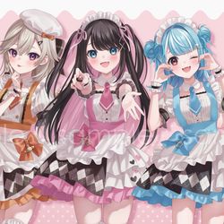 This is a pixiv picture whose title is 🍫ハピチョコ🍫歌ってみた.