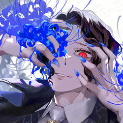 This is a pixiv picture whose title is 毒花.