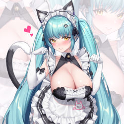 This is a pixiv picture whose title is 不友善的女仆.