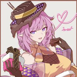This is a pixiv picture whose title is Sweet.