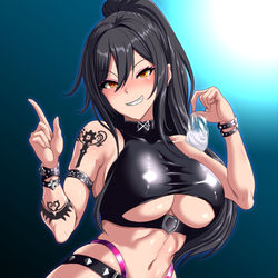 This is a pixiv picture whose title is 悪女・白瀬咲耶さん.
