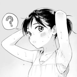 This is a pixiv picture whose title is ジョリ腋ロリ.