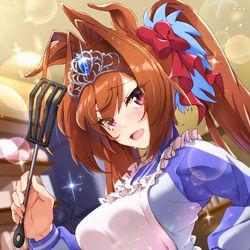 This is a pixiv picture whose title is ダイワスカーレット.