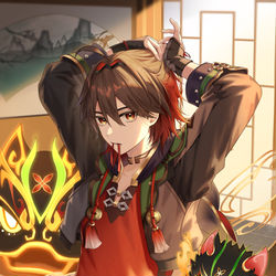 This is a pixiv picture whose title is 嘉明.
