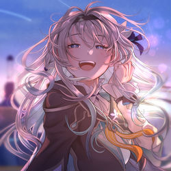 This is a pixiv picture whose title is my heart is breaking.