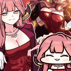 This is a pixiv picture whose title is 陸八魔アル.
