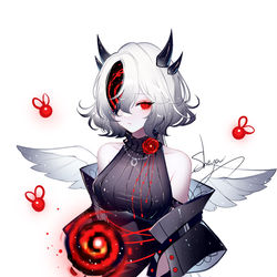 This is a pixiv picture whose title is Abaddon.