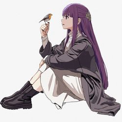 This is a pixiv picture whose title is Frieren.