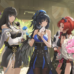 This is a pixiv picture whose title is 情人节~.