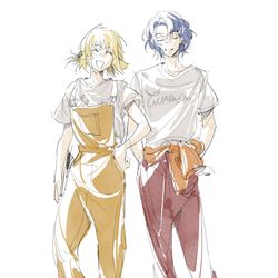 This is a pixiv picture whose title is アスカガ鱼2.