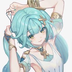 This is a pixiv picture whose title is ついんてーる.