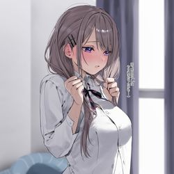 This is a pixiv picture whose title is “ナニか”の翌日②.