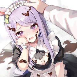 This is a pixiv picture whose title is バレンタインマック「うっ…頑張りましたのに…！」.