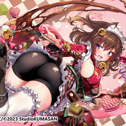 This is a pixiv picture whose title is 【ティンクルスターナイツ】 ［愛遁チョコギフト］せつな.