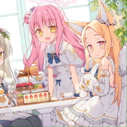 This is a pixiv picture whose title is TEA PARTY.
