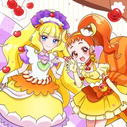 This is a pixiv picture whose title is 🍮×🍮.
