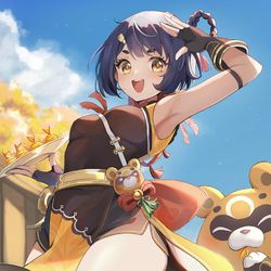 This is a pixiv picture whose title is 香菱.
