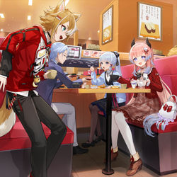 This is a pixiv picture whose title is お寿司！.