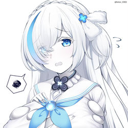 This is a pixiv picture whose title is 「TB…急に育ってしまいました…」.